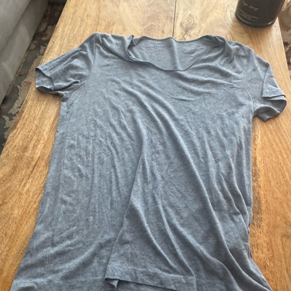 All Saints Blue T-Shirt